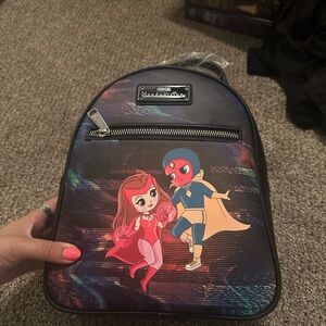 Disney Marvel WandaVision Black Backpack
